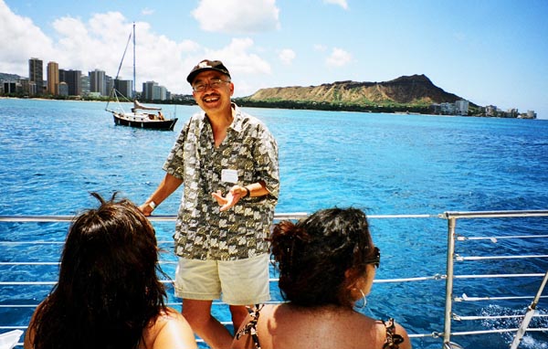 Barry Wong on cruise