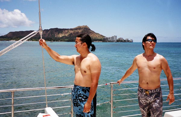 Richard Tsong, left, and#20